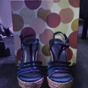 Richard Tyler Blue Shoes